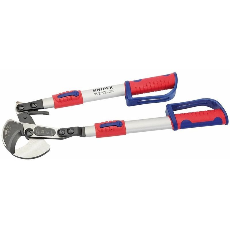Knipex Ratchet Action Telescopic Cable Shears (36321)