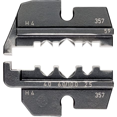 KNIPEX 97 49 59 Matrice di crimpaggio per connettori per cavi solari Helios H4 (Amphenol)