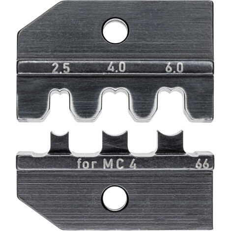 KNIPEX 97 49 66 Matrice de sertissage pour connecteurs solaires MC4® (Multi-Contact) & MC4® EVO2 2,5/4/6 mm²
