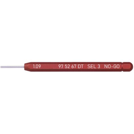 KNIPEX 97 59 67 2 Calibro per punzone "NoGo" 77 mm