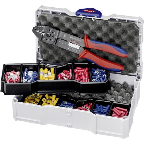 KNIPEX COFFRE A OUTILS ROBUSTE 45 OUTILS ÉLECTRONIQUE - 00 21 37 | Lecot