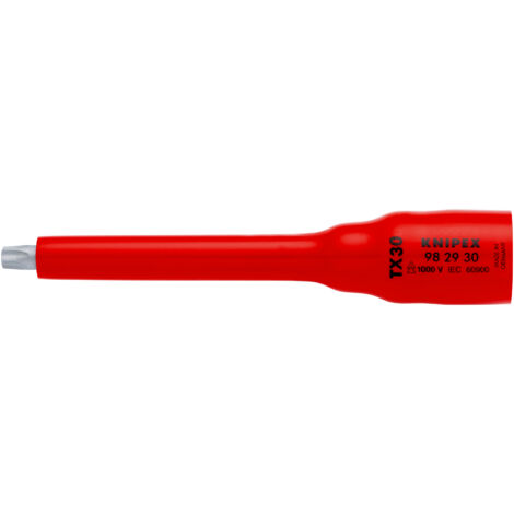 KNIPEX 98 29 30 Douille 3/8" pour TX30 123 mm