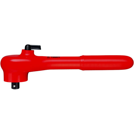 KNIPEX 98 31 Carraca reversible con cuadradillo externo 3/8" 190 mm
