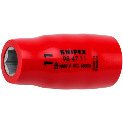 KNIPEX 98 47 11 Douilles à six pans avec carré femelle 1/2" 54 mm