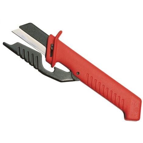 KNIPEX 98 56 SB Coltello per elettricisti con lama intercambiabile 190 mm