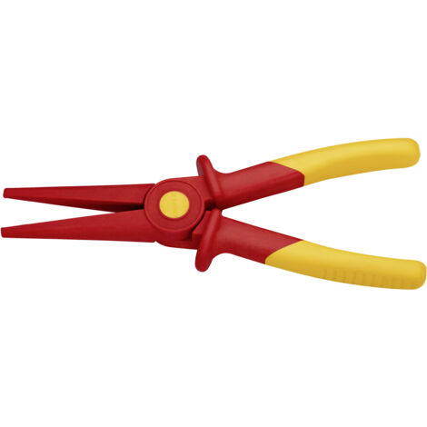 Knipex 98 62 02 VDE Flachrundzange Gerade Kunststoff 220 mm