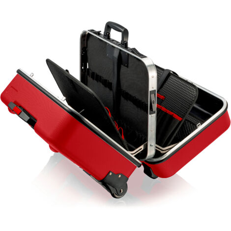 KNIPEX 98 99 15 LE Mallette à outils « BIG Twin Move RED » vide 290 mm
