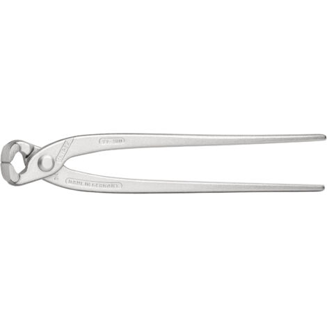 KNIPEX 99 04 280 Monierzange (Rabitz- oder Flechterzange) glanzverzinkt 280 mm