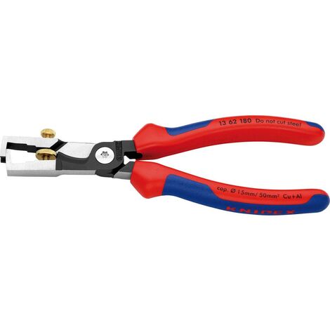 Knipex Abisolier-/Kabelschere 180mm pol.m.M.K.Gr.