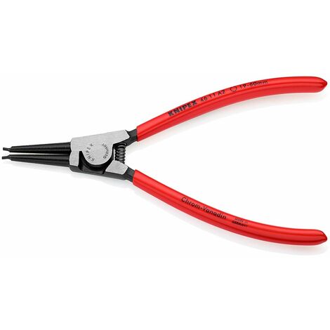 KNIPEX B1752/2 PINZA PINZE PER ANELLI ESTERNI SEEGER CON BECCHI DRITTI CON MOLLA