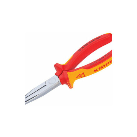 Knipex Bent Long Nose - Side Cutters VDE Certified Grip 200mm