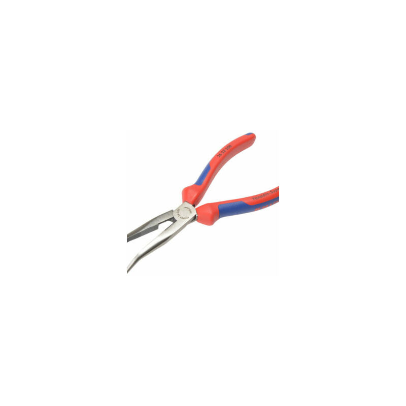 Bent Snipe Nose Side Cutting Pliers Multi-Component Grip 200mm (8in)