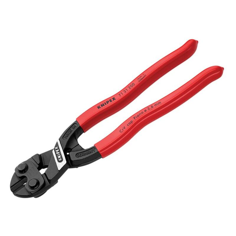 Knipex 71 31 200 SB CoBolt Recess Compact Bolt Cutters PVC Grip 200mm (8in) KPX7131200