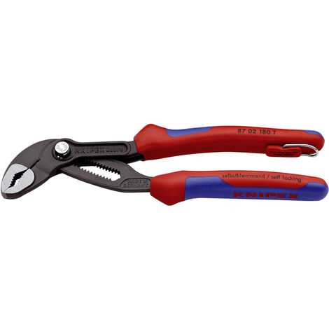 Knipex Cobra 87 02 180 T Wasserpumpenzange Schlüsselweite (Metrisch) 36 mm 180 mm