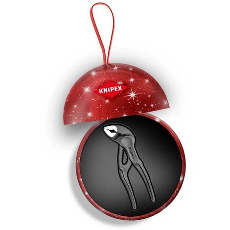 KNIPEX Cobra® XS Wasserpumpenzange in einer Weihnachtskugel