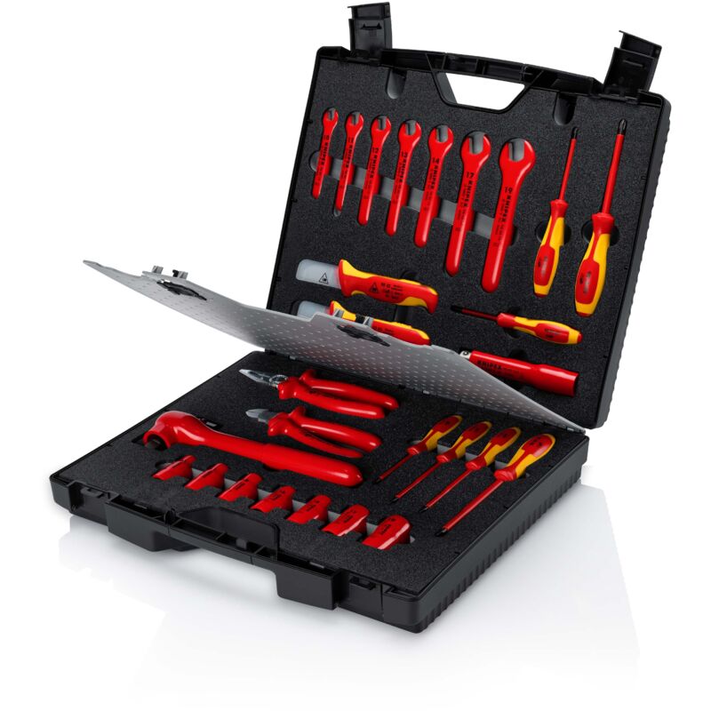 Knipex - Coffret de douilles 1/2' isolées 1000V - 26 pièces 13996