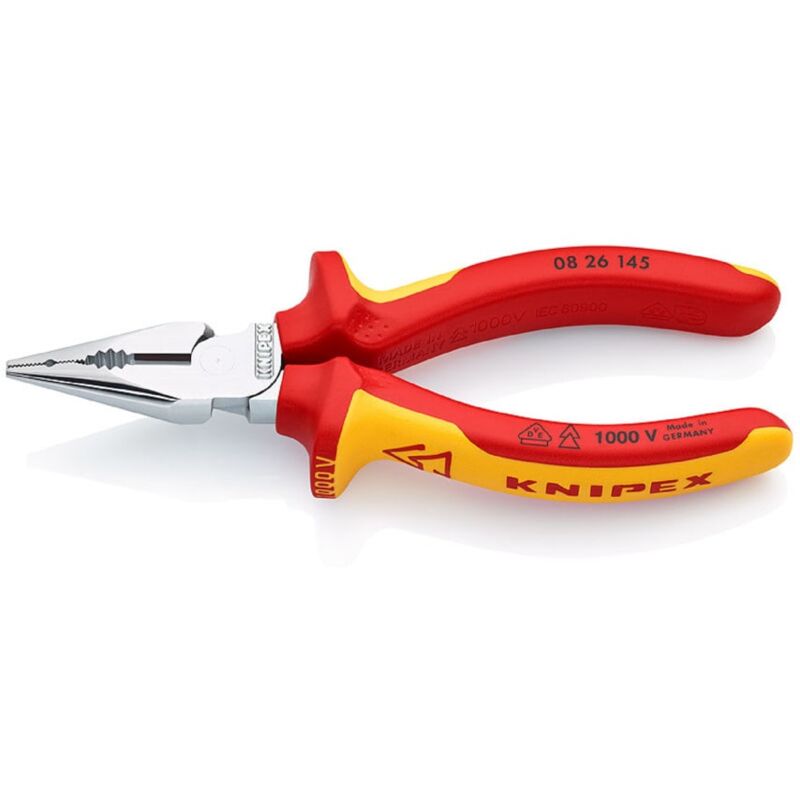 Knipex - 08 26 145 Needle-nose Combination Pliers 145mm
