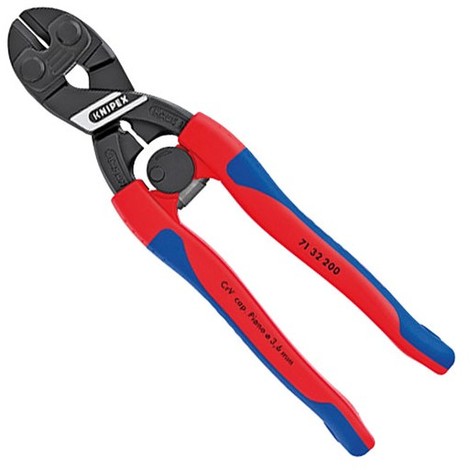 KNIPEX - Coupe boulons compact cobolt 7132 200 mm