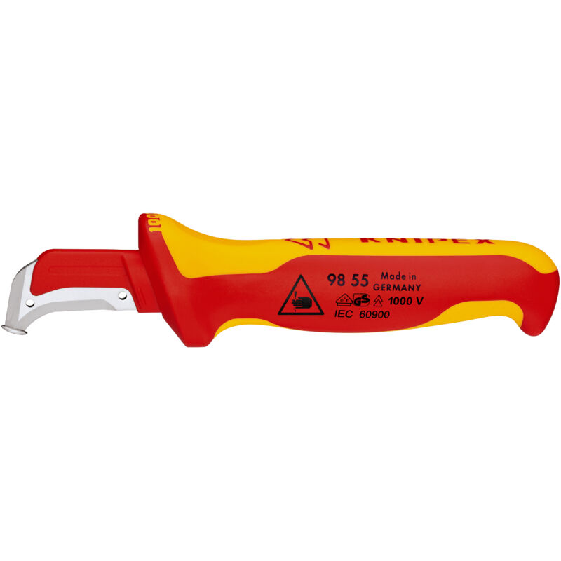Knipex-Werk Abmantelungsmesser 155mm 98 55 SB