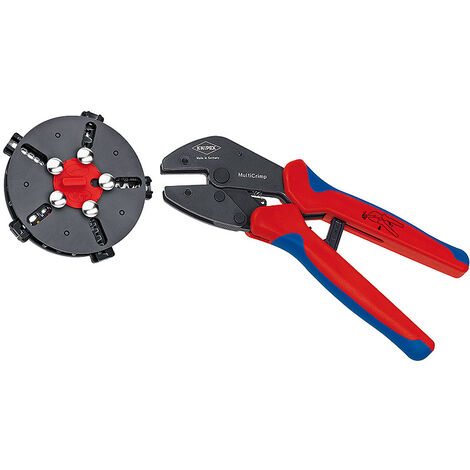 Crimpzange MultiCrimp® mit 5 Einsätze Type 97 33 02