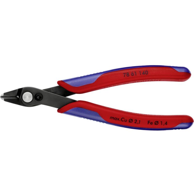 Image of Knipex - Super-Knips 78 61 140 Elettronica e meccanica di precisione Tronchesino di precisione per elettronica 140 mm