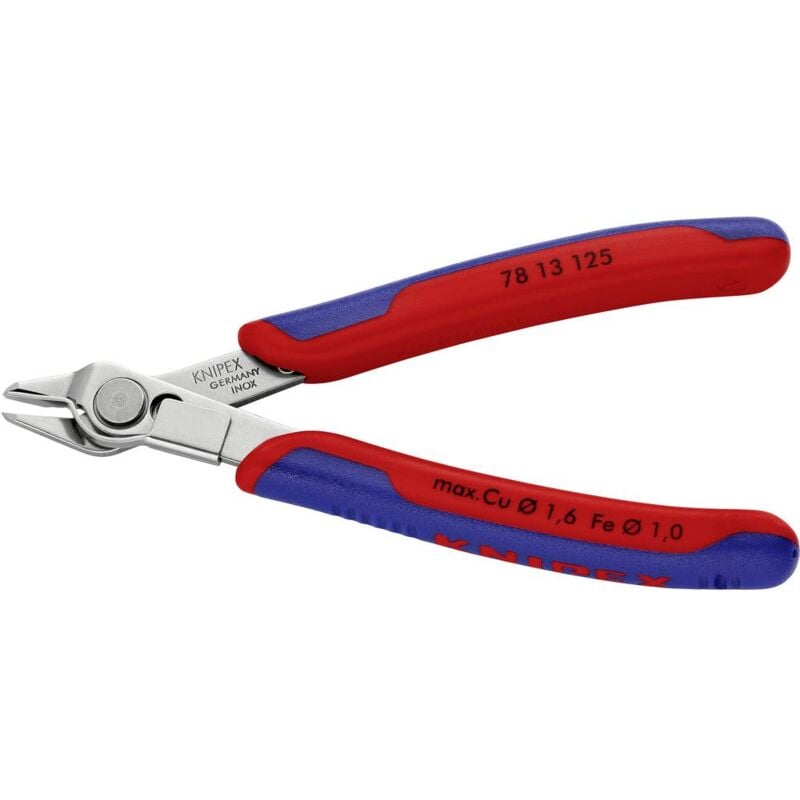 Image of Knipex - Super-Knips 78 13 125 Elettronica e meccanica di precisione Tronchesino di precisione per elettronica senza sfac