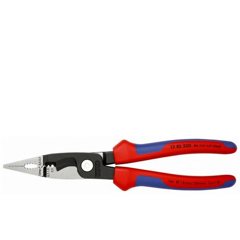 Knipex Elektro-Installationszange isoliert 6 Funktionen in einer Zange 1382200