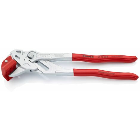 Knipex Fliesenbrechzange verchromt mit Kunststoff überzogen 250 mm - 91 13 250 SB