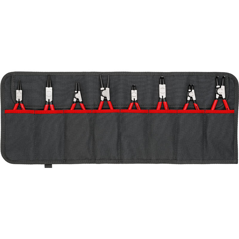 Knipex - 00 19 58 V01 Jeu de pinces pour circlips Adapté pour (pinces pour circlips) circlips intérieurs et extérieurs 12