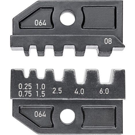 Knipex Matrice di crimpaggio per terminali a bussola preisolati e non isolati 97 49 08