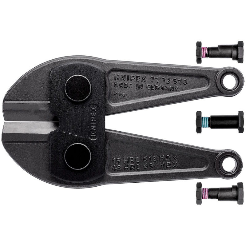 Knipex - 71 79 910 Mâchoires de rechange pour 71 72 910 complète avec vis