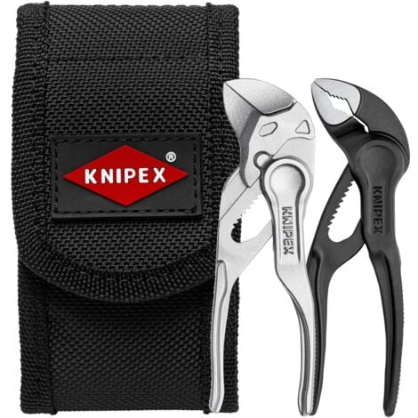 Knipex Mini-Zangenset XS in Gürteltasche 1 x 87 00 100, 1 x 86 04 100