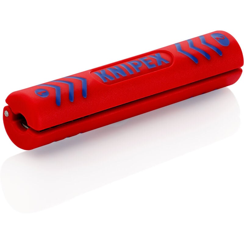 Knipex - Outil à dégainer 100mm, câbles coaxiaux 4,8 à 7,5, câbles ronds 3 x 0,75 mm² 16 60 100