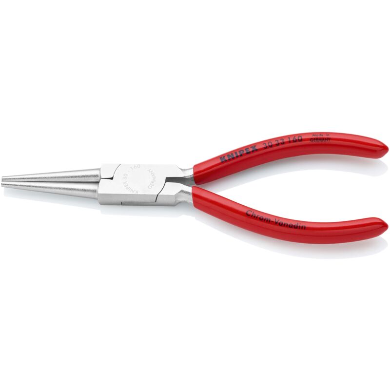 Knipex - 30 33 160 Pince à becs longs gainées en plastique chromée 160 mm