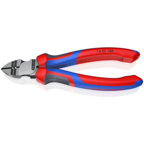 Knipex – Pince à dénuder coupante de côté – Capacité de dénudage 1,5 + 2,5 mm² – Acier au vanadium trempé – Longueur 160 mm – Dureté 60 HRC - MM 1 PC