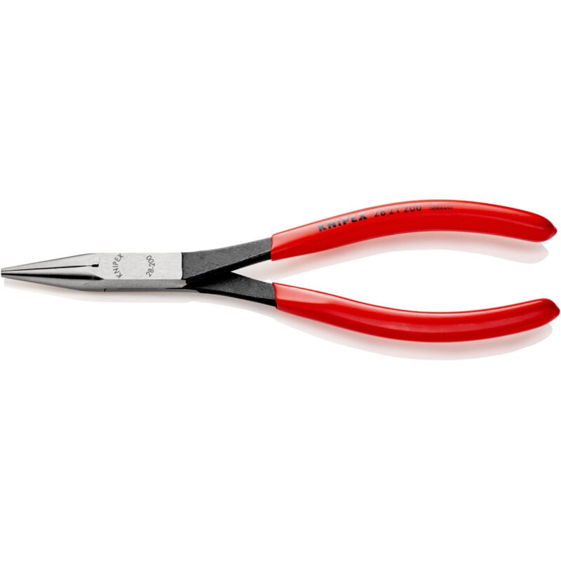 Knipex - 28 21 200 Pince à monter gainées en plastique noire atramentisée 200 mm