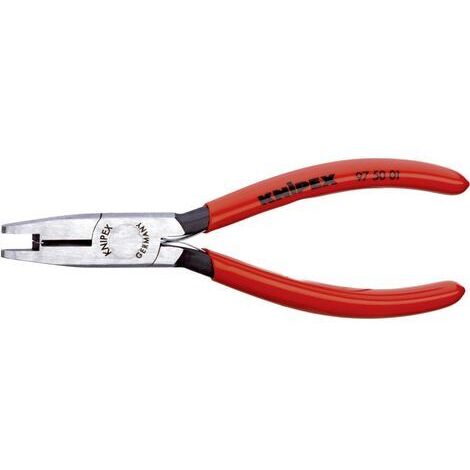 Knipex – Pince à sertir cosse pour connecteurs Scotchlok 0.4 à 1.1 mm² – Acier au vanadium poli – Contact en U pour connexion fiable - C91329