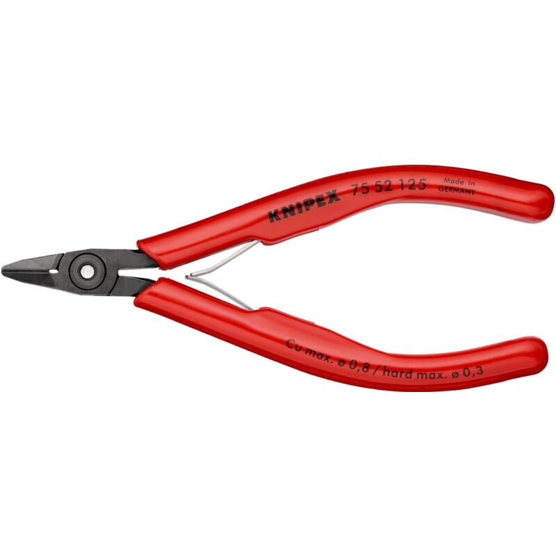 Knipex - Pince coupante diagonale avec facette 75 52 125 125 mm 1 pc(s)