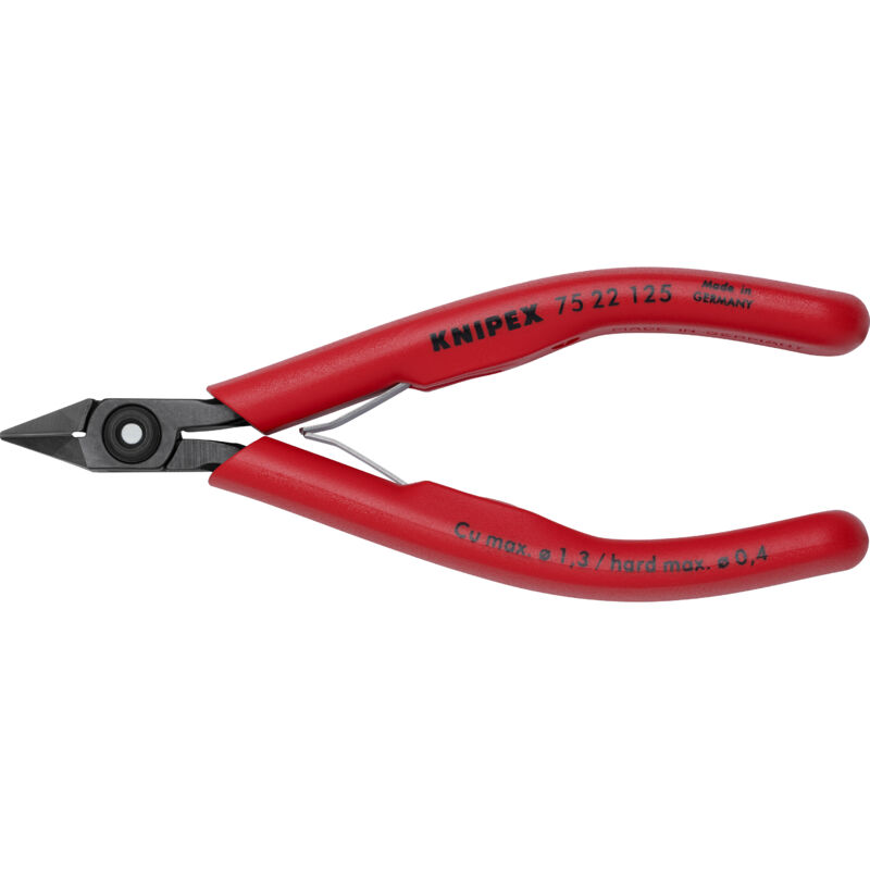 Knipex - Pince coupante diagonale avec facette 75 22 125 125 mm 1 pc(s)