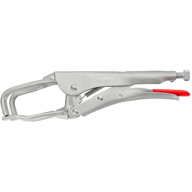 Knipex - 42 14 280 Pince-étau à souder zinguée 280 mm