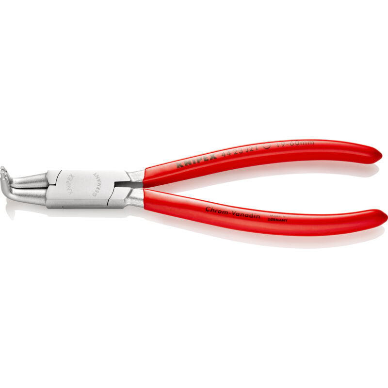 Knipex - 44 23 J21 Pince pour circlips pour circlips intérieurs d'alésage gainées en plastique chromée 170 mm