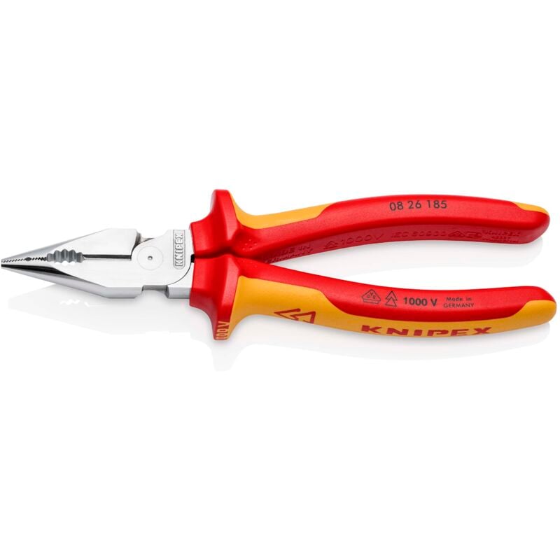 Knipex - 08 26 185 vde Pince universelle 185 mm