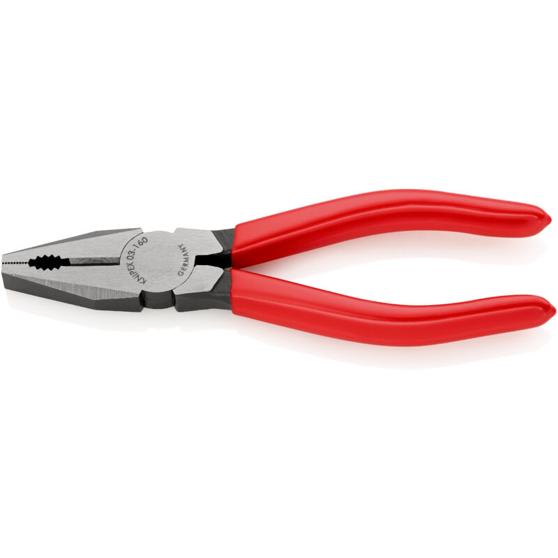 Knipex 03 01 160 Combination Pliers Plastic Coated Handles 160mm