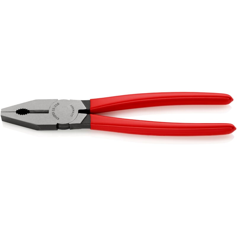 Knipex - 03 01 250 Pince universelle gainées en plastique noire atramentisée 250 mm