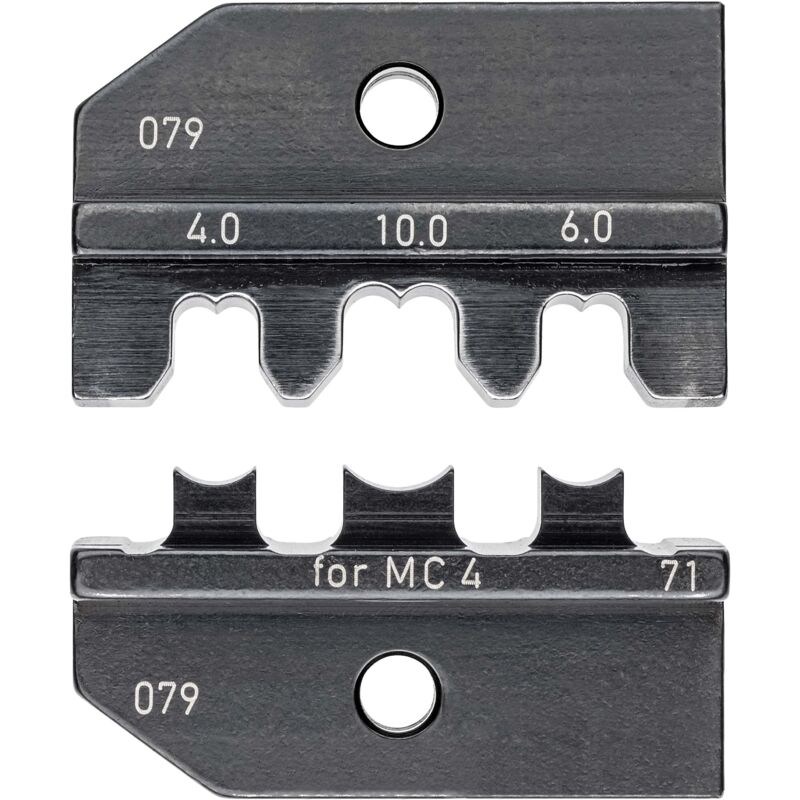 97 49 71 Matrice à sertir pour connecterus solaires Convient pour MC4 4 à 10 mm² adapté pour marque (pinces) Kni - Knipex
