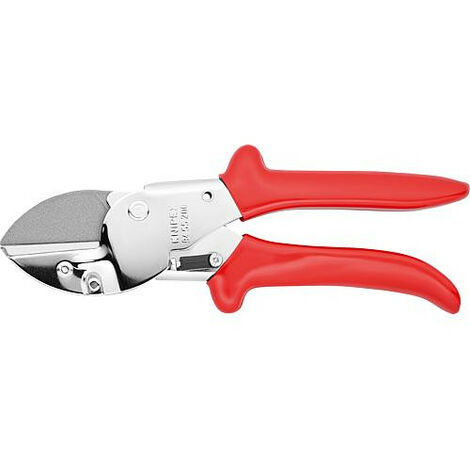 Secateur à enclume KNIPEX chromé, Longueur 200 mm