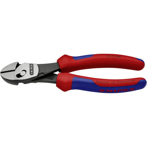 SODISE KNIPEX 73 72 180 TwinForce Hochl.- Seitenschneider Mehrk. atra. 180 mm