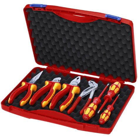 Knipex Valigia Portautensili "Red" Elettro Set 2 00 21 15