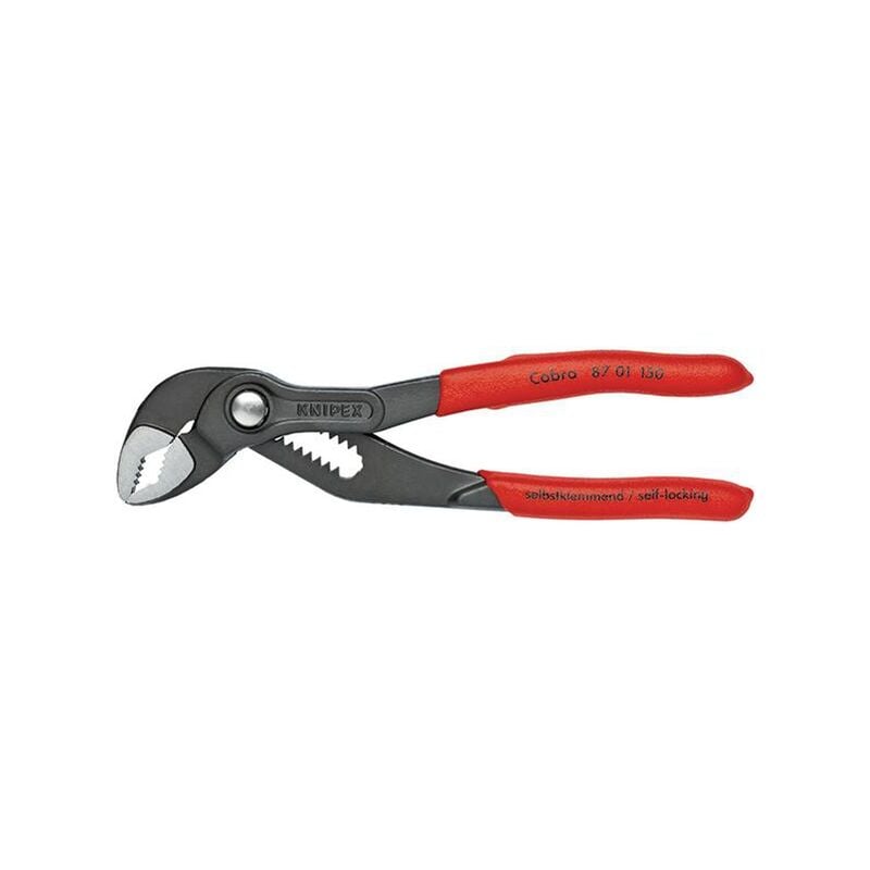 Image of KNIPEX Wasserpumpenzange Cobra 87 01 150 Kunststoff überz., atramentiert, 150 mm
