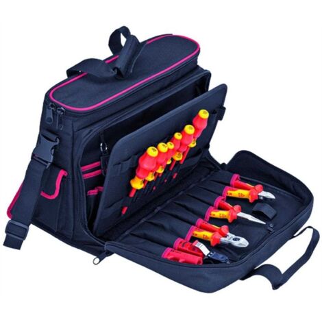 Knipex-Werk Notebook-/ Werkzeugtasche schwarz, 11-teilig 00 21 10 V01